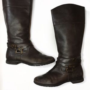 Lauren Ralph Lauren Brown Riding Boots